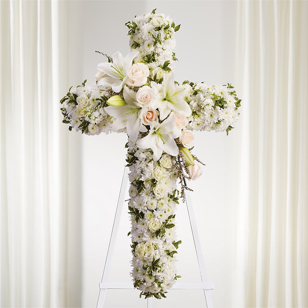 Spiritual Guidance Standing Spray – Citrus Valley Florist, West Covina CA