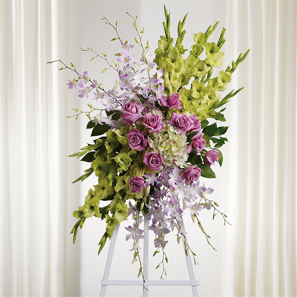 Lasting Legacy Standing Spray – Citrus Valley Florist, West Covina CA