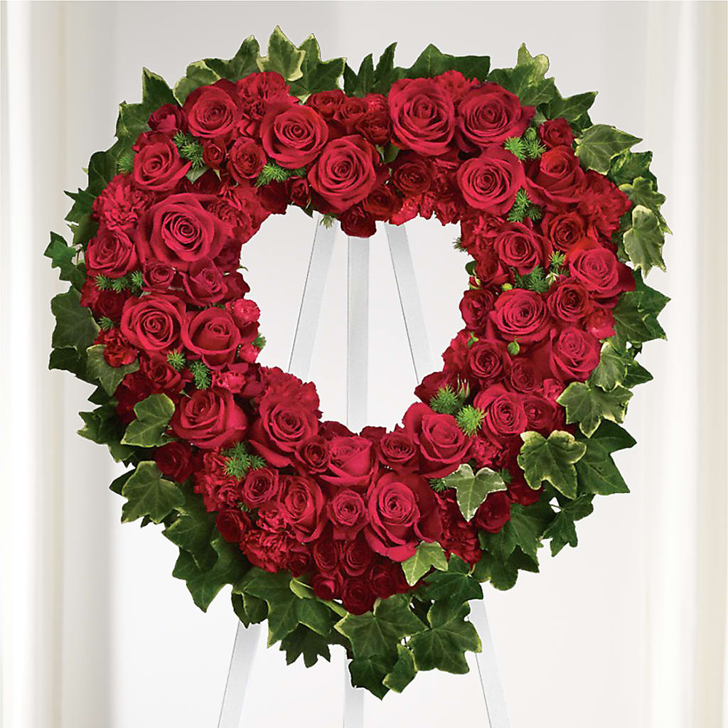 Wholehearted Standing Spray – Citrus Valley Florist, West Covina CA