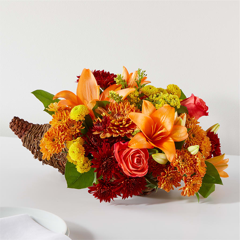 Bouquet of Blessings Cornucopia – Citrus Valley Florist, West Covina CA