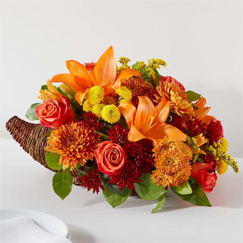 Bouquet of Blessings Cornucopia – Citrus Valley Florist, West Covina CA