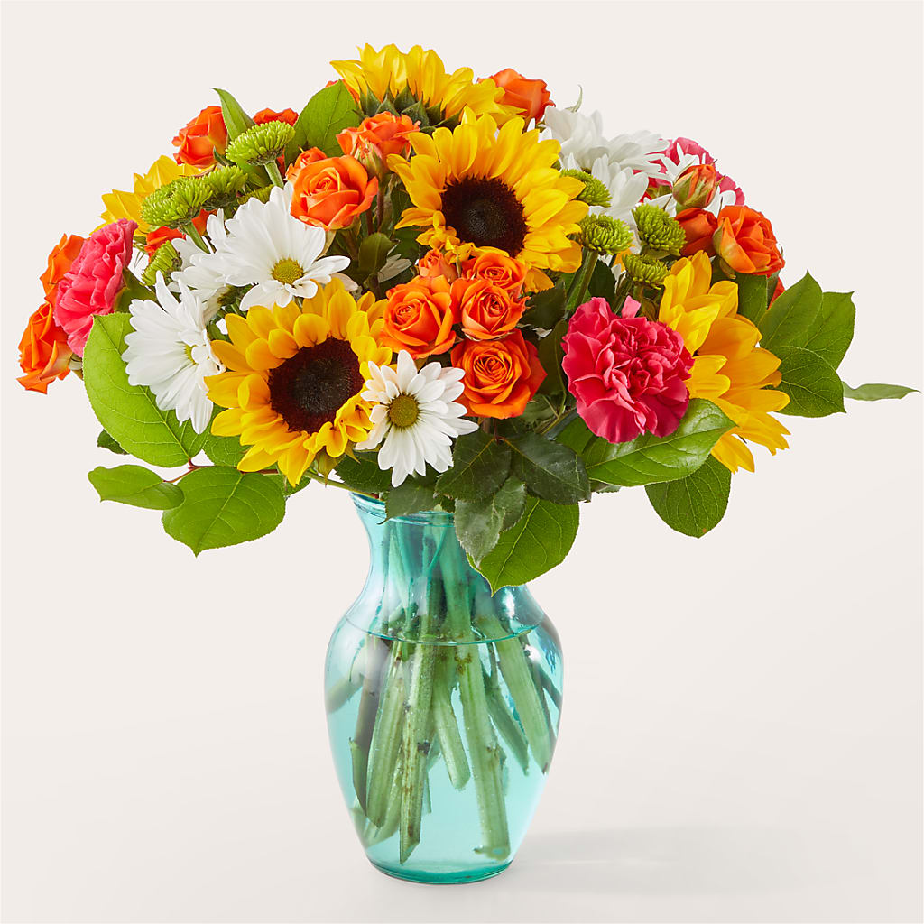 Sun-drenched Blooms Bouquet – Citrus Valley Florist, West Covina CA