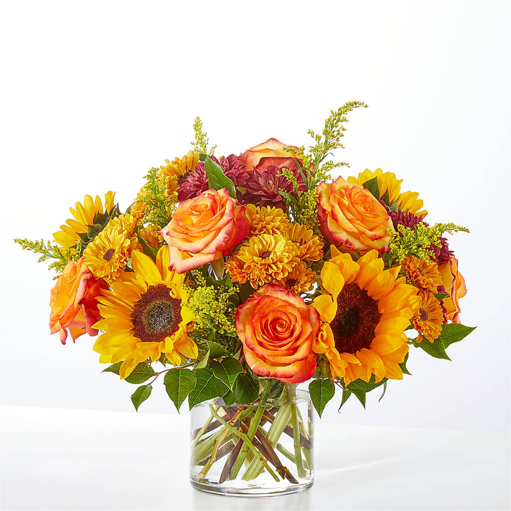 Flannel Scarf Bouquet – Citrus Valley Florist, West Covina CA