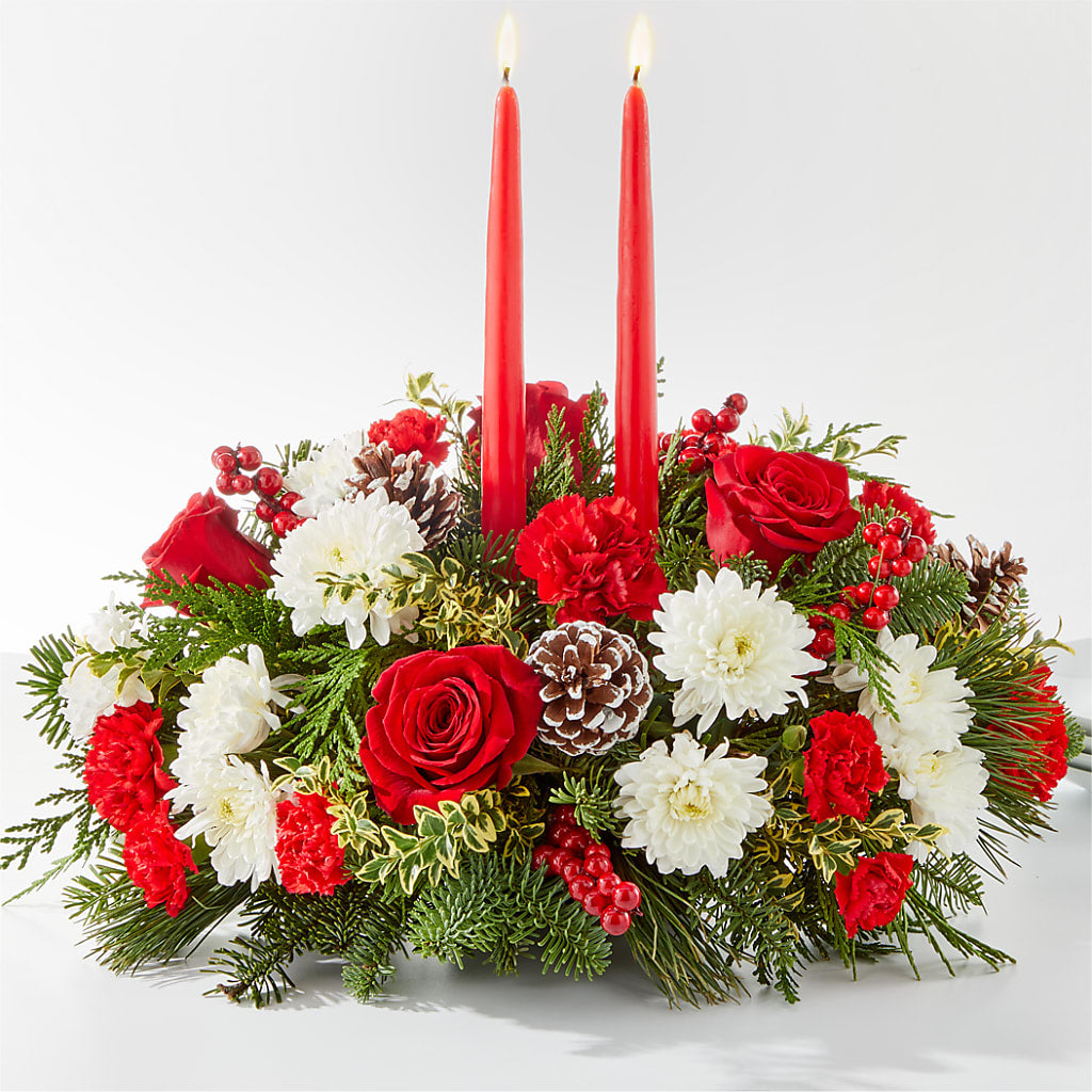 Holiday Soiree Centerpiece – Citrus Valley Florist, West Covina CA