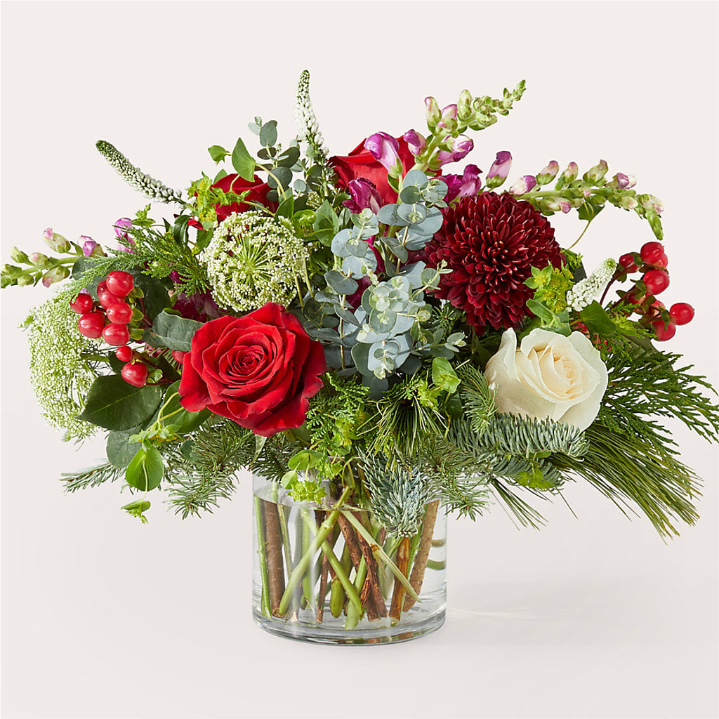 Cranberry Fizz Bouquet – Citrus Valley Florist, West Covina CA