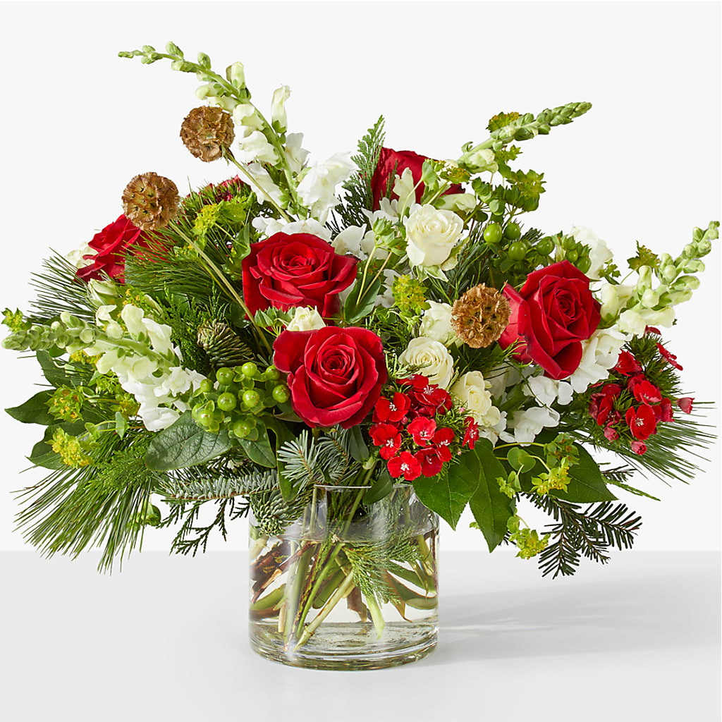 Deck the Halls Bouquet – Citrus Valley Florist, West Covina CA