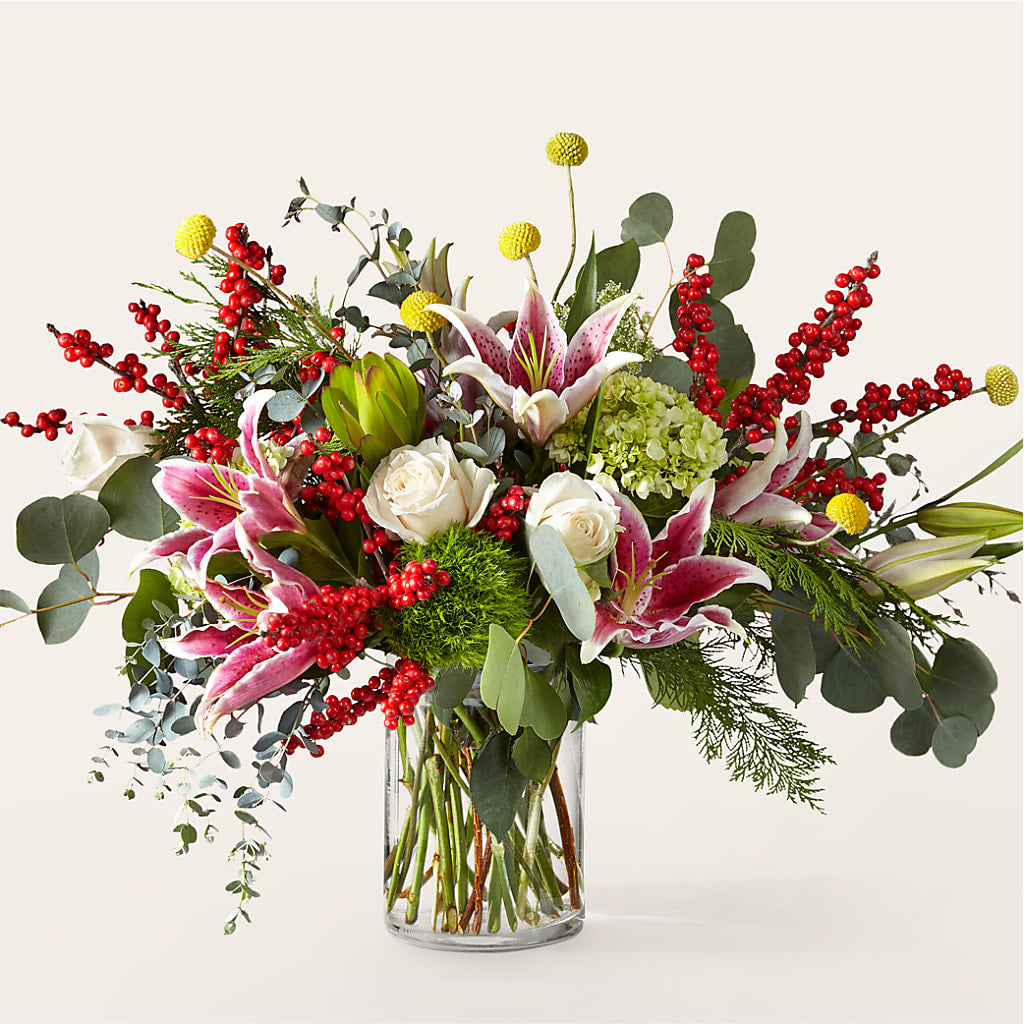Berry & Bright Bouquet – Citrus Valley Florist, West Covina CA