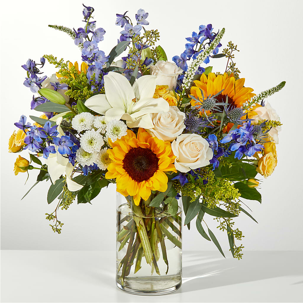 Wonderfully Sunny Bouquet – Citrus Valley Florist, West Covina CA