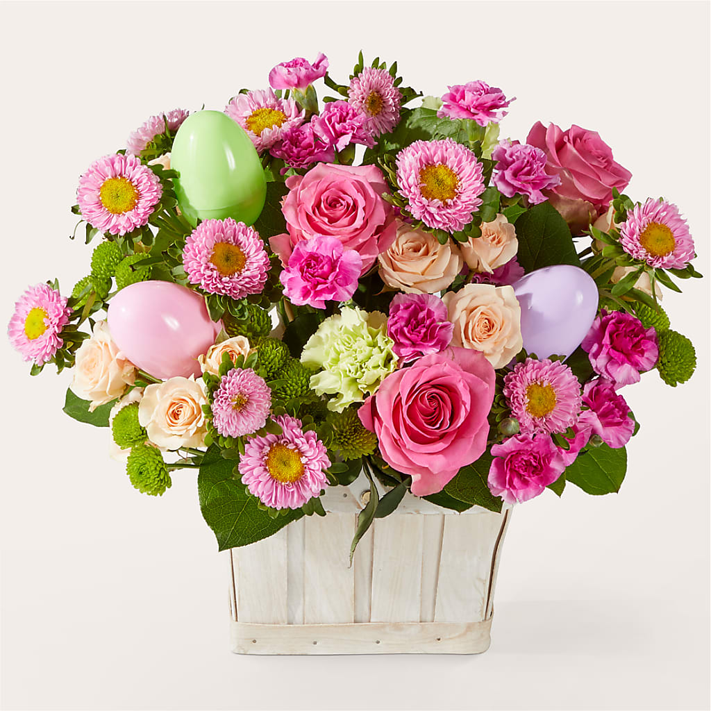 Get Eggcited Basket – Citrus Valley Florist, West Covina CA
