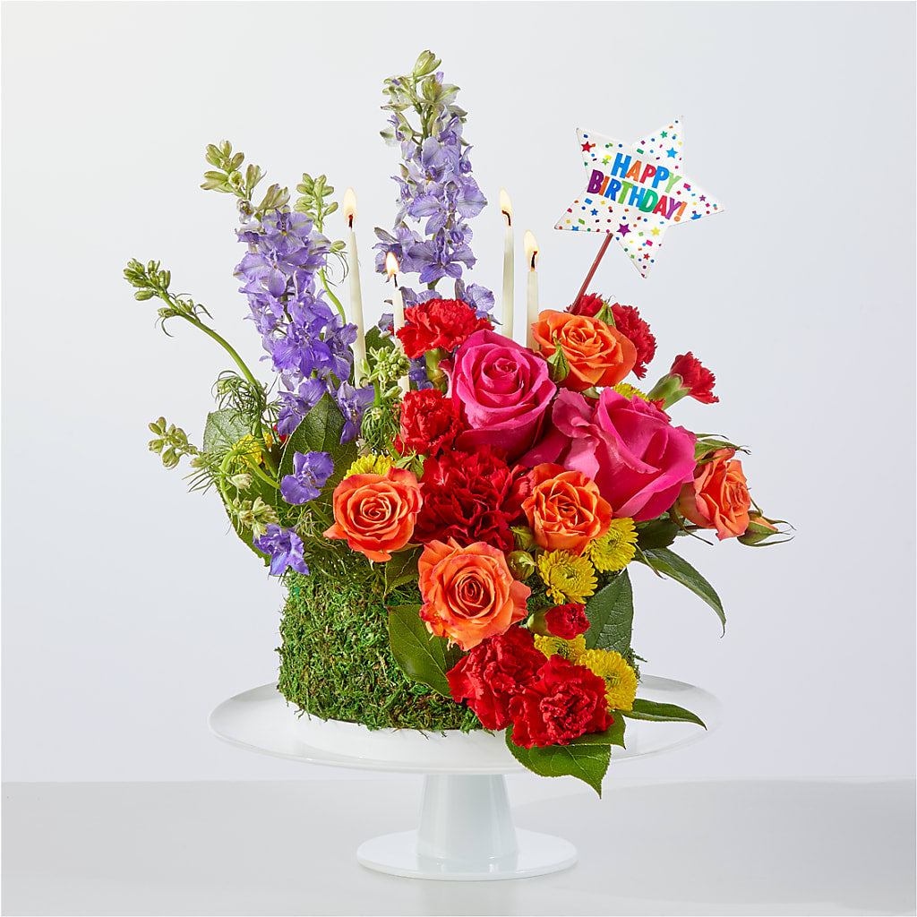 Best Year Yet Floral Cake – Citrus Valley Florist, West Covina CA
