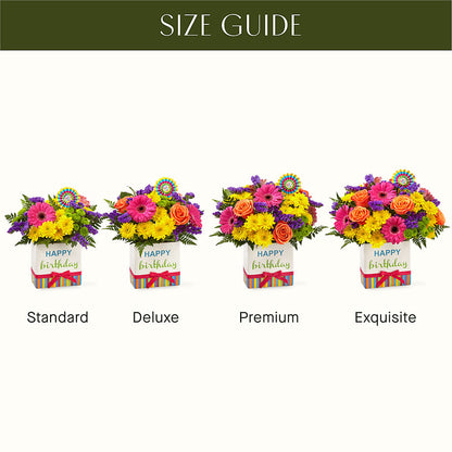 Birthday Brights Bouquet –  Citrus Valley Florist, West Covina CA
