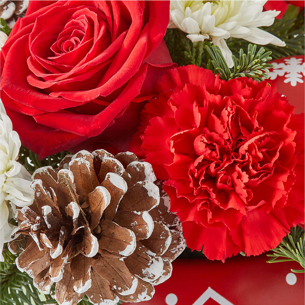 Christmas Village Ornament –  Citrus Valley Florist, West Covina CA