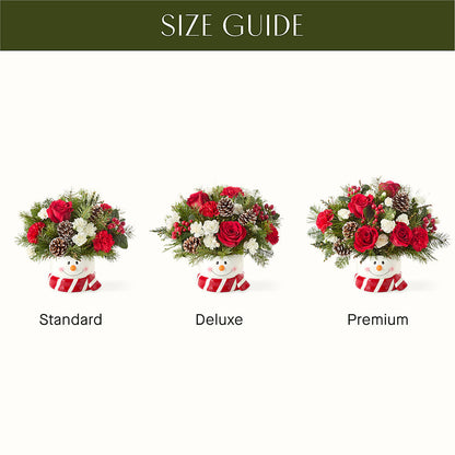 Jolly Snowman Bouquet –  Citrus Valley Florist, West Covina CA