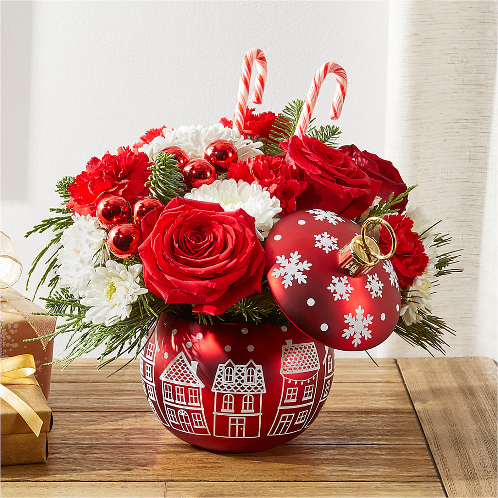 Cheer in the Air Ornament –  Citrus Valley Florist, West Covina CA