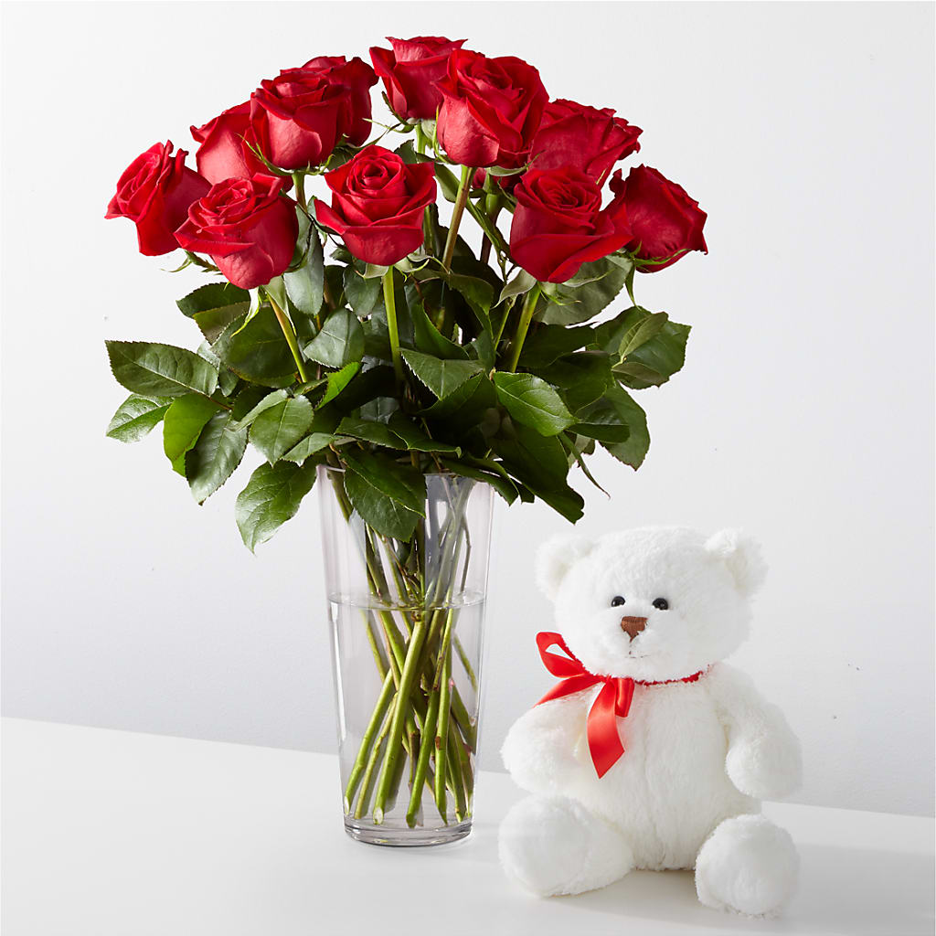 Romantic Long Stem Red Rose Bouquet Bundles –  Citrus Valley Florist, West Covina CA