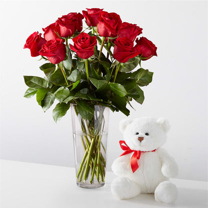 Romantic Long Stem Red Rose Bouquet Bundles –  Citrus Valley Florist, West Covina CA