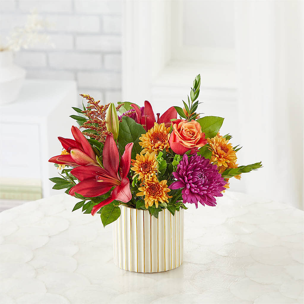 Burgundy Landscape Bouquet –  Citrus Valley Florist, West Covina CA