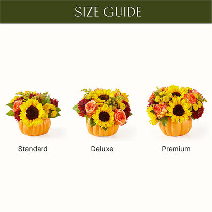 Golden Gourd Pumpkin Bouquet –  Citrus Valley Florist, West Covina CA
