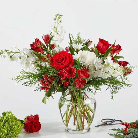 Merry Moment Bouquet – A Florist Original –  Citrus Valley Florist, West Covina CA