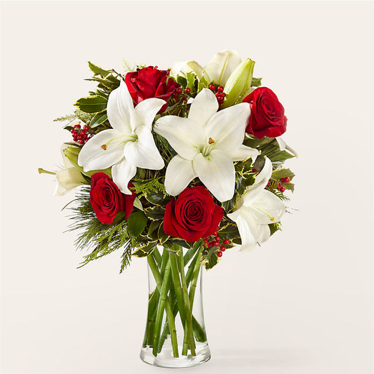 Sparkling Snowflakes Bouquet –  Citrus Valley Florist, West Covina CA