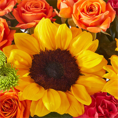 Sun-drenched Blooms Box Bouquet –  Citrus Valley Florist, West Covina CA