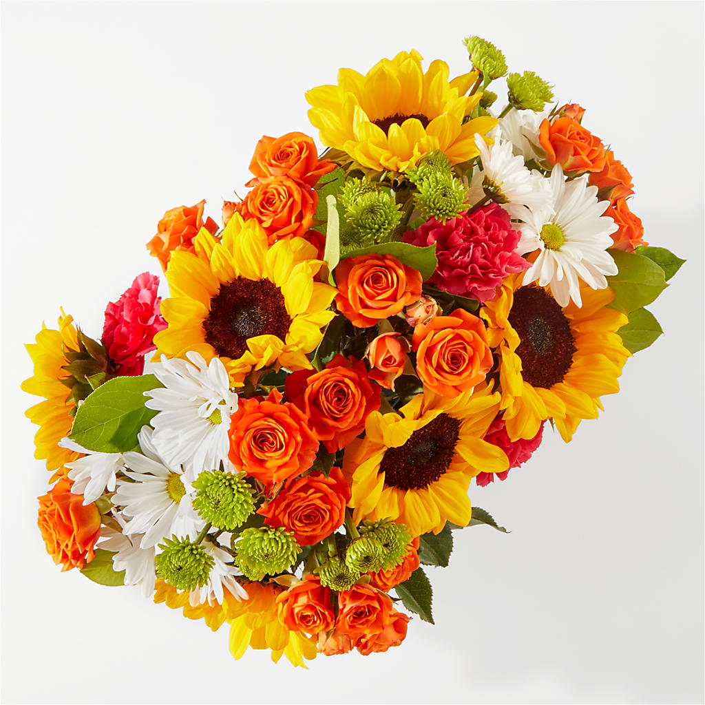 Sun-drenched Blooms Box Bouquet –  Citrus Valley Florist, West Covina CA