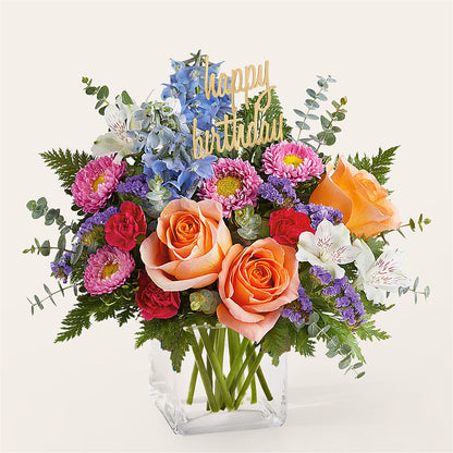 Birthday Bash Bouquet –  Citrus Valley Florist, West Covina CA