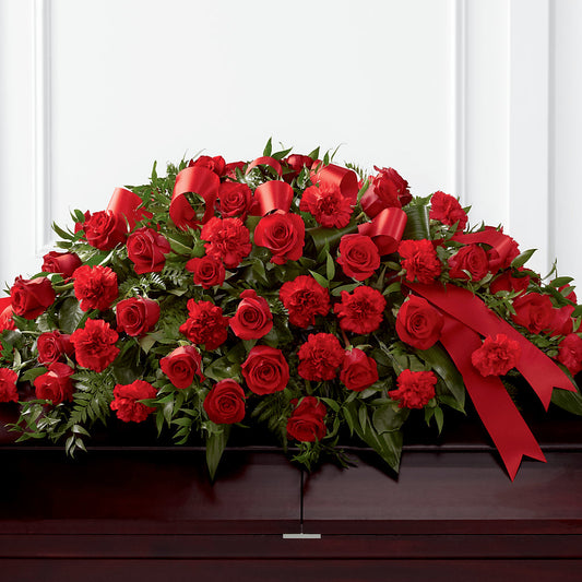 Tribute of Life Casket Spray –  Citrus Valley Florist, West Covina CA
