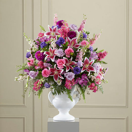 Peaceful Tribute Arrangement –  Citrus Valley Florist, West Covina CA