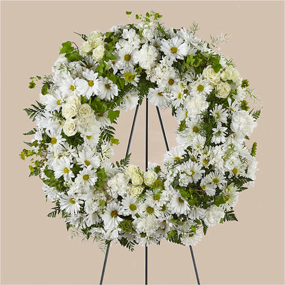 Faithful Wishes Wreath –  Citrus Valley Florist, West Covina CA