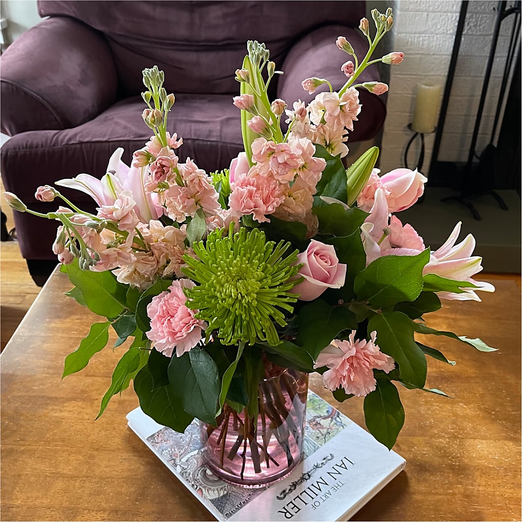 Pretty in Pink Bouquet –  Citrus Valley Florist, West Covina CA