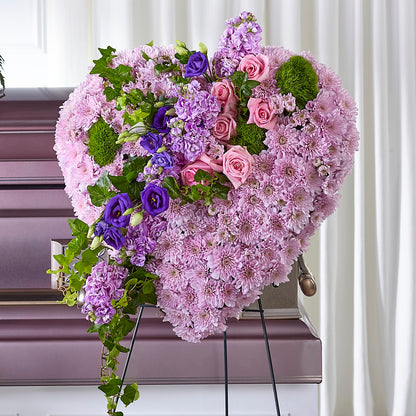 Treasured Love Standing Heart –  Citrus Valley Florist, West Covina CA