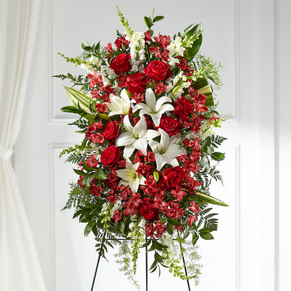Everlasting Memory Standing Spray –  Citrus Valley Florist, West Covina CA