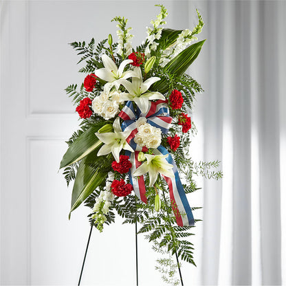 Stars of Life Standing Spray –  Citrus Valley Florist, West Covina CA