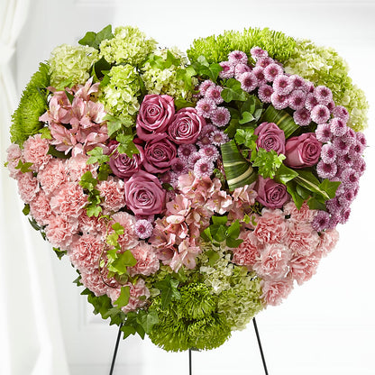 Heartwarming Standing Heart –  Citrus Valley Florist, West Covina CA