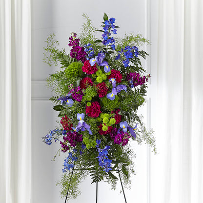 Heavenly Skies Standing Spray –  Citrus Valley Florist, West Covina CA