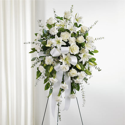With Care Standing Spray –  Citrus Valley Florist, West Covina CA