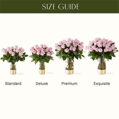 Picture Perfect Pink Rose Bouquet –  Citrus Valley Florist, West Covina CA
