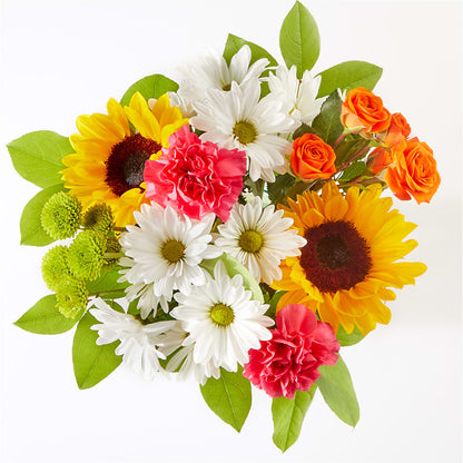 Sun-drenched Blooms Bouquet –  Citrus Valley Florist, West Covina CA