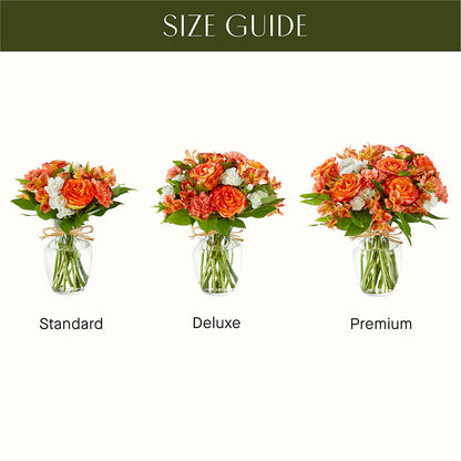 Apricot Glow Bouquet –  Citrus Valley Florist, West Covina CA
