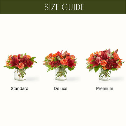 Crimson Leaves Bouquet –  Citrus Valley Florist, West Covina CA