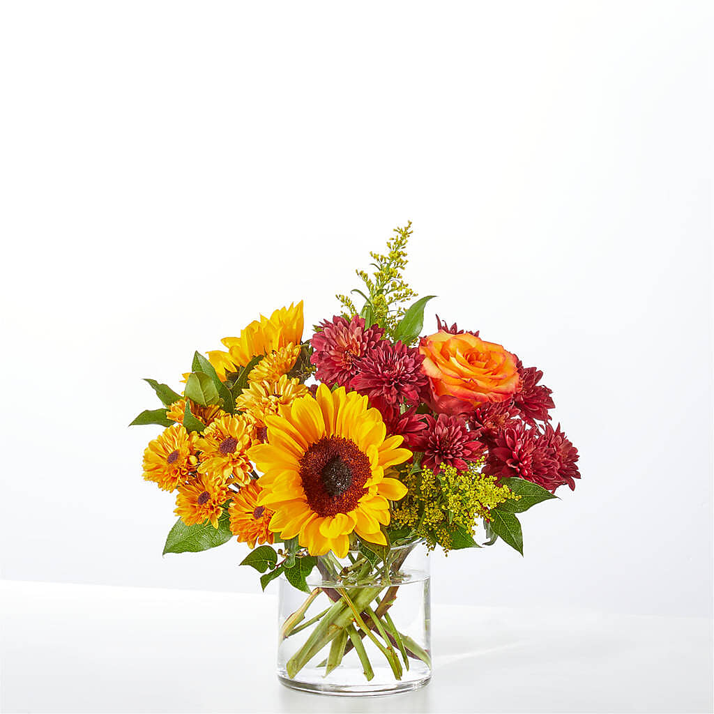 Flannel Scarf Bouquet –  Citrus Valley Florist, West Covina CA