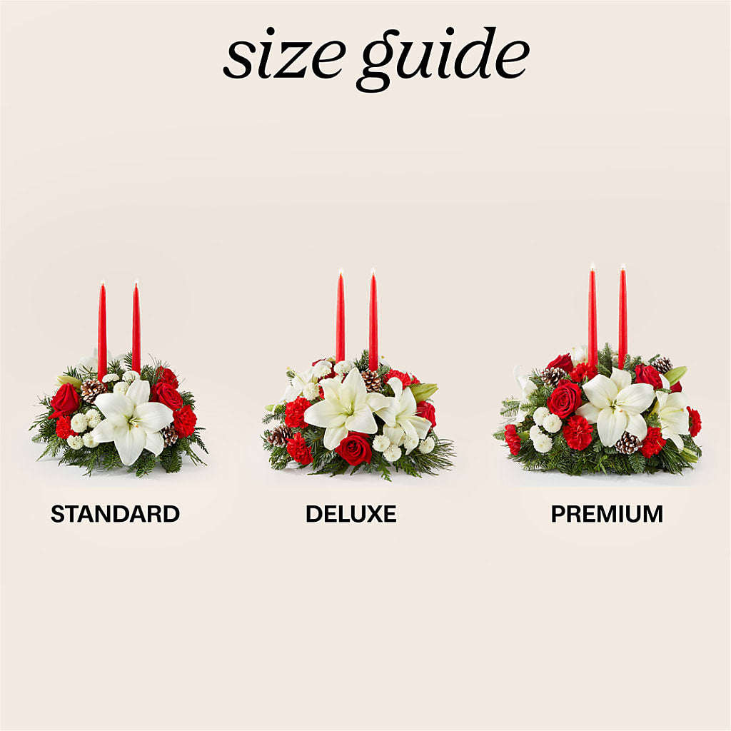 Seasonal Festivities Centerpiece –  Citrus Valley Florist, West Covina CA