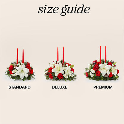 Seasonal Festivities Centerpiece –  Citrus Valley Florist, West Covina CA