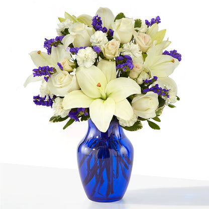 Sapphire Rush Bouquet –  Citrus Valley Florist, West Covina CA