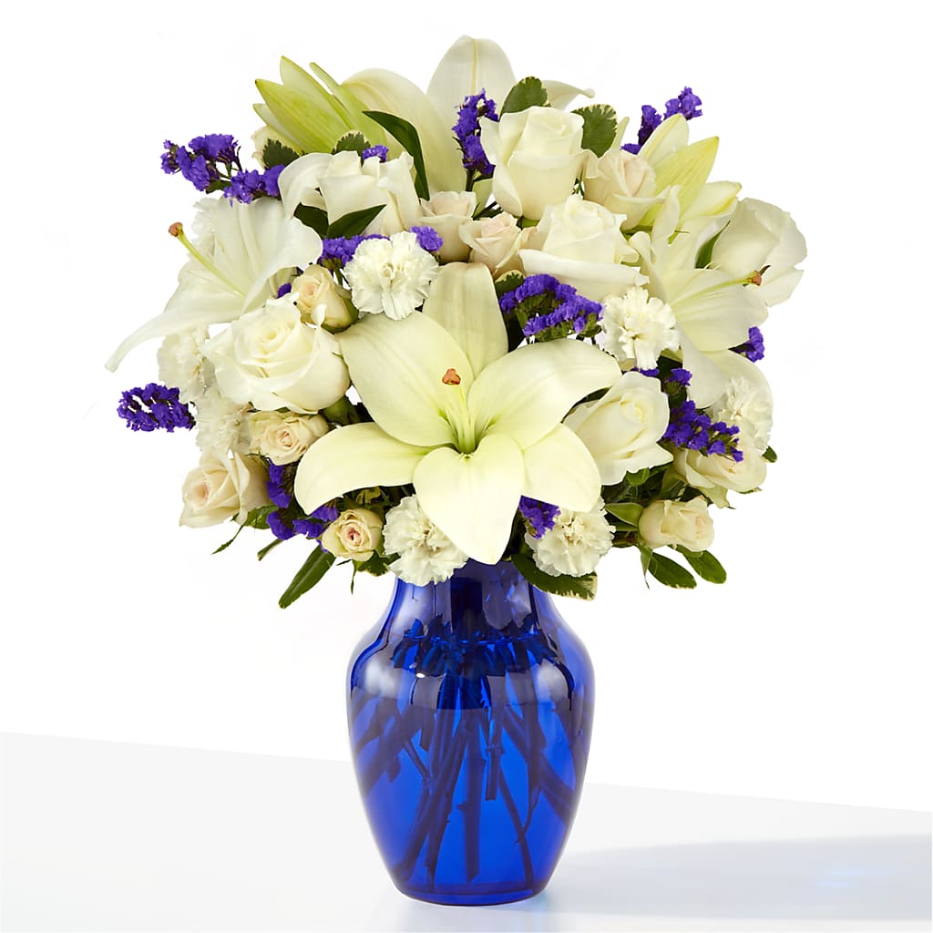 Sapphire Rush Bouquet –  Citrus Valley Florist, West Covina CA