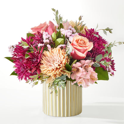 Berry Cobbler Bouquet with Ivory Vase –  Citrus Valley Florist, West Covina CA