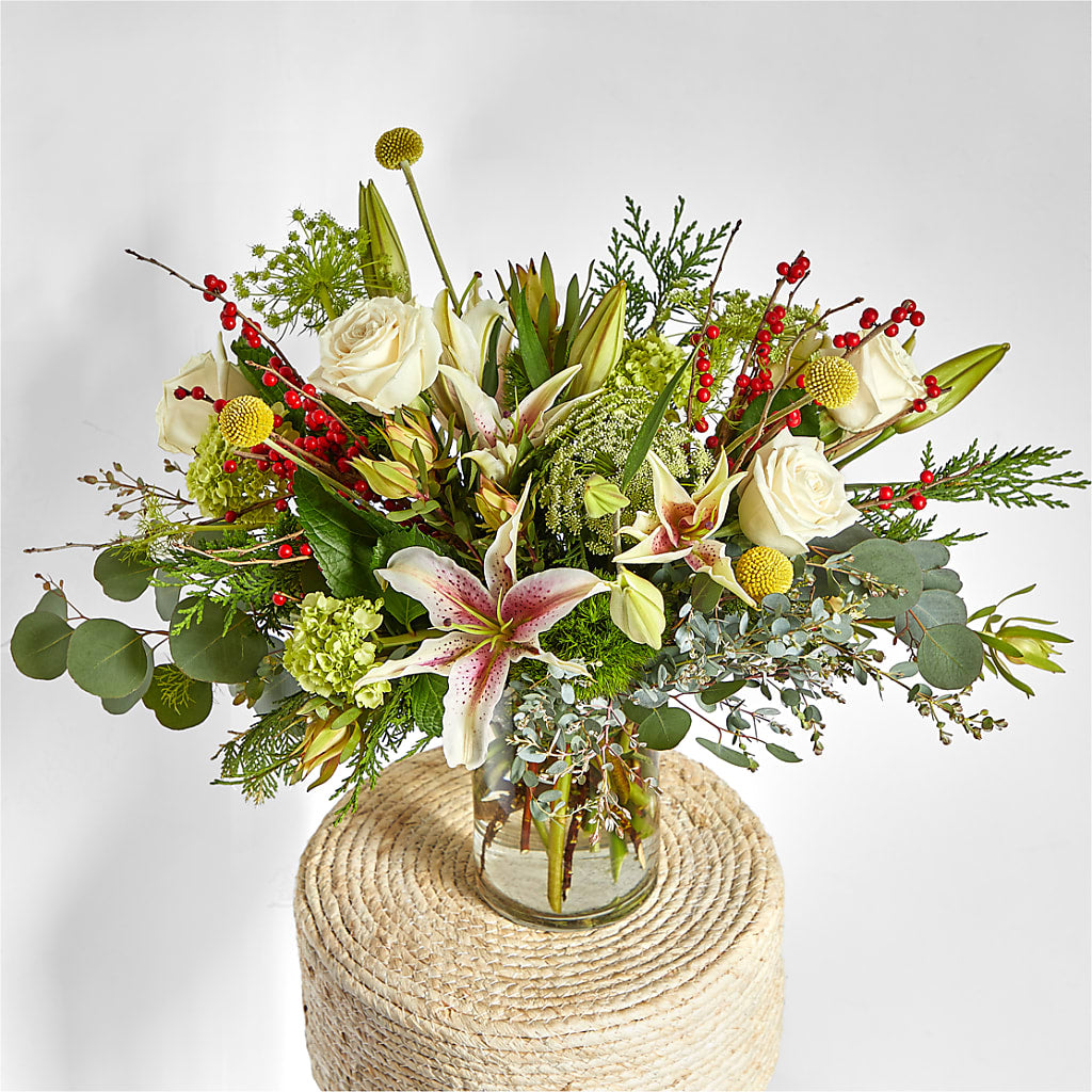 Berry & Bright Bouquet –  Citrus Valley Florist, West Covina CA