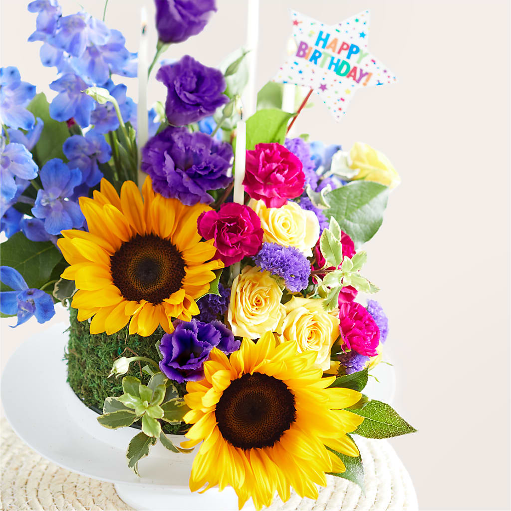Star of the Day Floral Cake –  Citrus Valley Florist, West Covina CA