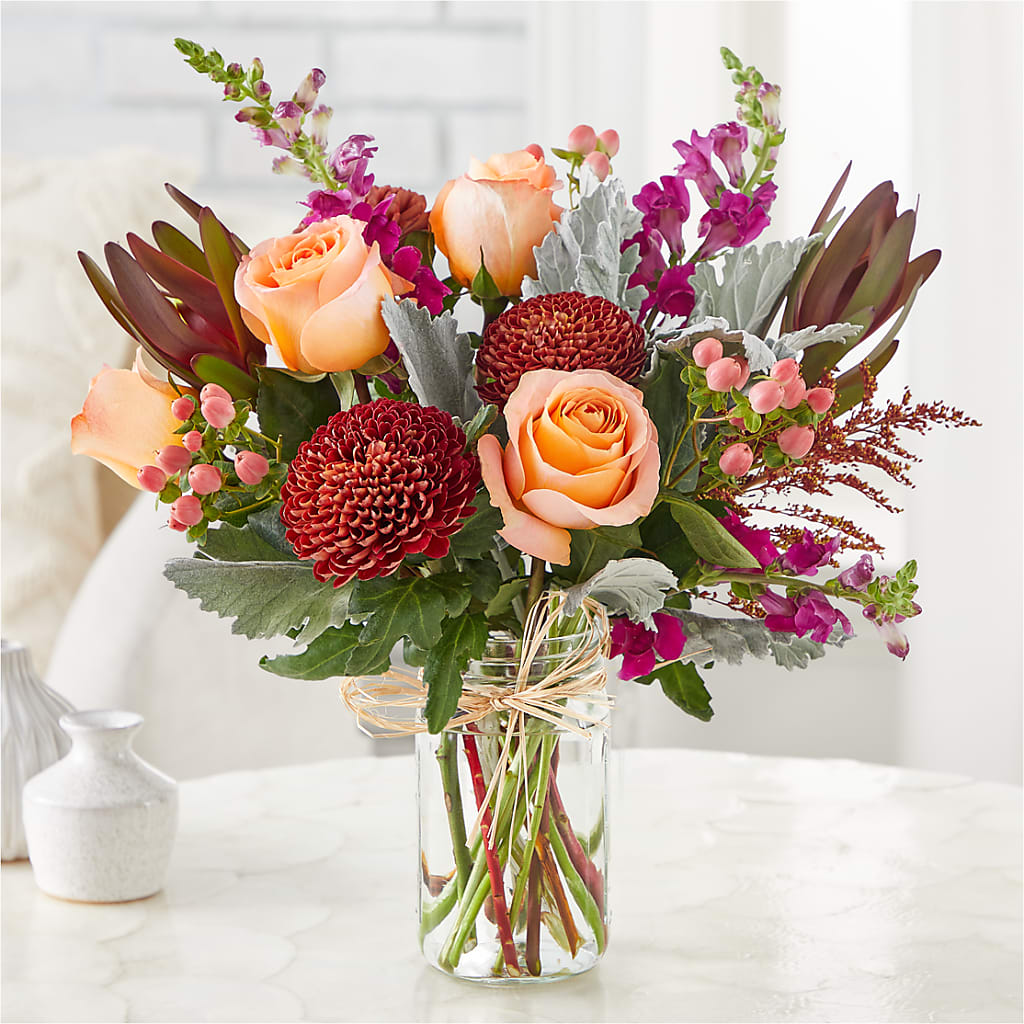 Moody Hues Bouquet –  Citrus Valley Florist, West Covina CA